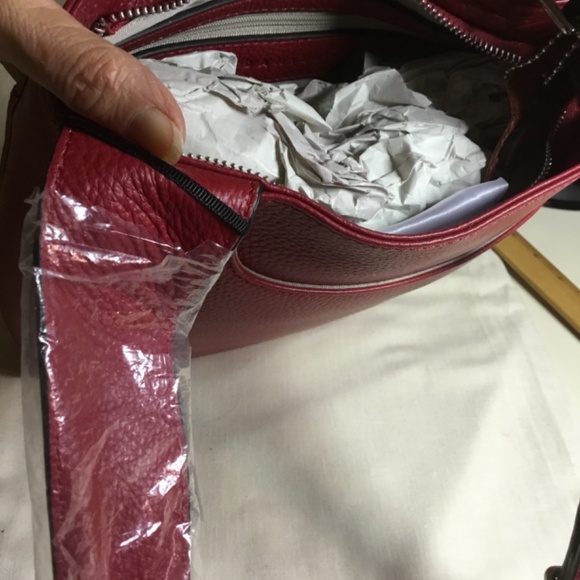 NWT Leather Crossbody - Picture 8 of 9